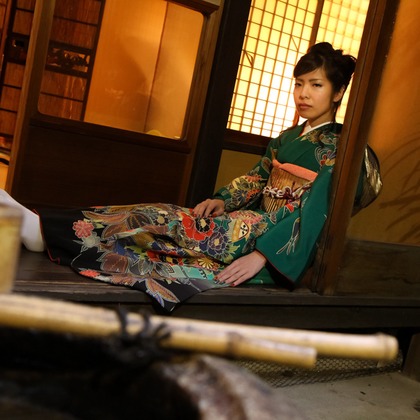 スマイルハンターが出張撮影した家族写真(キッズ,ベビーフォト)などが写った「成人式フォト」の家族写真