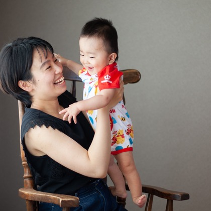 とりる写真室が出張撮影した「家族写真」の家族写真