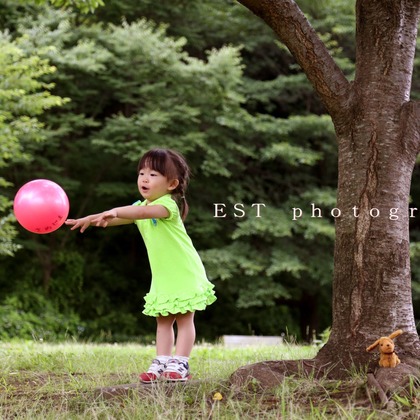 EST photographyが撮影した家族写真の出張撮影の写真