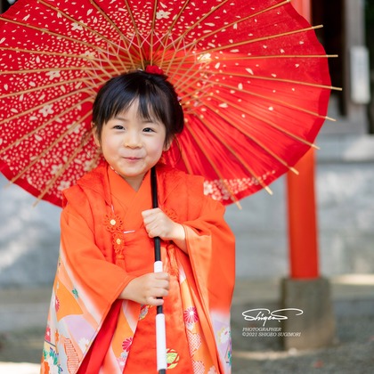 杉森 茂夫 (Photo Studio SS)が出張撮影した「七五三、お宮参り、家族写真」の家族写真