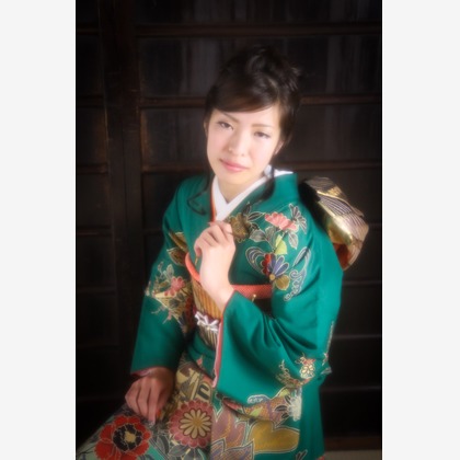 スマイルハンターが出張撮影した家族写真(キッズ,ベビーフォト)などが写った「成人式フォト」の家族写真