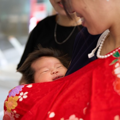 Actが撮影したお宮参りの写真