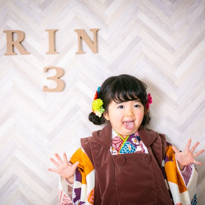 酒井大輔が出張撮影した家族写真, 植物, 七五三が写った家族写真の出張撮影/七五三フォトの写真