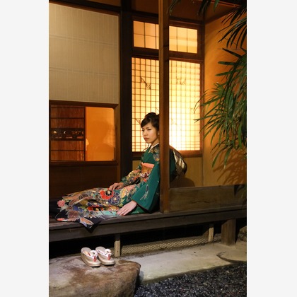 スマイルハンターが出張撮影した家族写真(キッズ,ベビーフォト)などが写った「成人式フォト」の家族写真