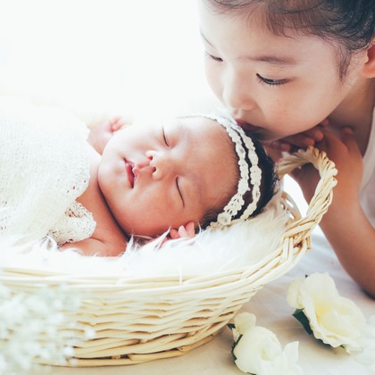 出張撮影HUG TIMEが撮影したスタジオ撮影の写真