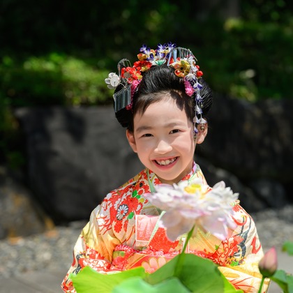寫樂斎が撮影した七五三フォトの写真