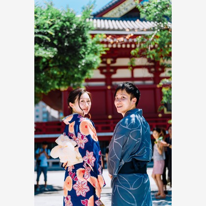 MIELQAが撮影したエンゲージメントフォト/前撮り/後撮り出張撮影/結婚式撮影/ハネムーンフォト/和装フォトの写真