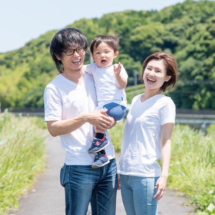 杉渕瑛実菜が出張撮影した「静岡市で撮影」の家族写真