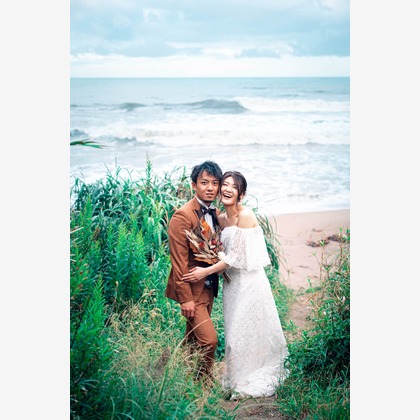 kudophotoが撮影した「フォトウエディング＿海岸」の写真