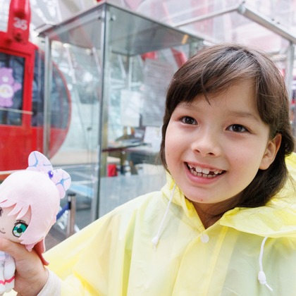 ちずカメラが出張撮影したワンピース, 荷物とバッグ, 赤ちゃん・幼児服が写った家族写真(キッズ,ベビーフォト)の写真