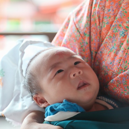 K.しんやが撮影したお宮参りの写真