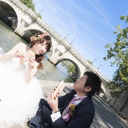 24to Produceが撮影した「パリでのフォトウェディング」の写真