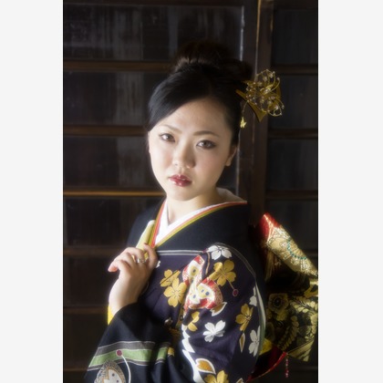 スマイルハンターが出張撮影した家族写真(キッズ,ベビーフォト)などが写った「成人式フォト」の家族写真