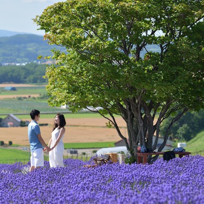 須貝フォトサービスが撮影した旅行先の記念撮影の写真