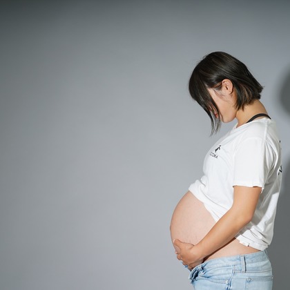 スタジオ　まるが撮影したマタニティフォトの写真