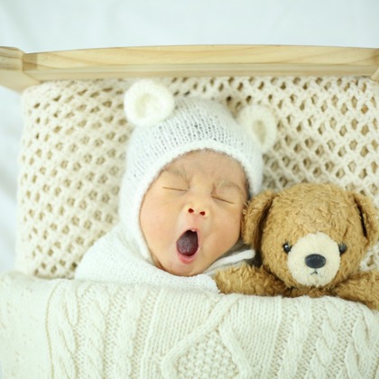 出張撮影HUG TIMEが撮影したニューボーンフォトの写真