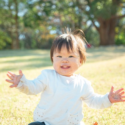 ゆのみふぉとが出張撮影した自然の中の人々, 子供たち, 家族写真が写った家族写真の出張撮影の写真