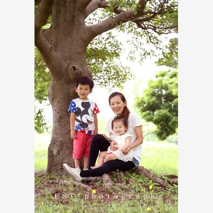 EST photographyが撮影した家族写真の出張撮影の写真
