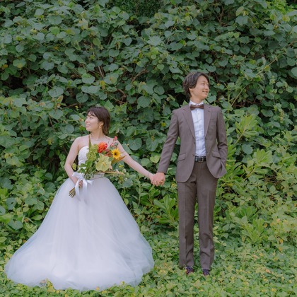 松嵜直斗が撮影した「カジュアルウエディングフォト」の写真