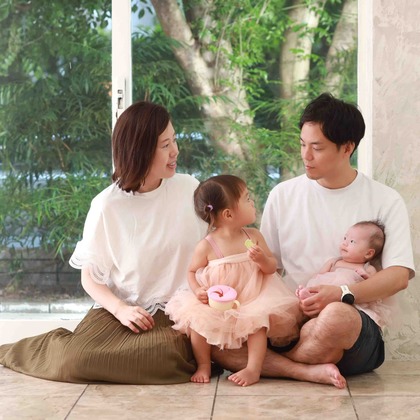 阿比留仁虎が撮影した「家族」の写真