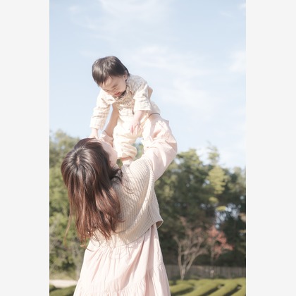 高夏写真店が出張撮影した「家族写真の撮影」の家族写真