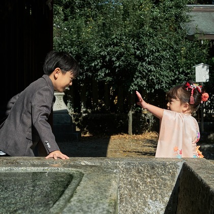Tatsuyaが出張撮影した赤ちゃん・幼児服, 幸福, 眼が写った家族写真(キッズ,ベビーフォト)の写真