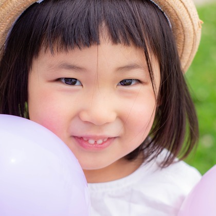 すみれふぉとが出張撮影した「新緑撮影会?」の家族写真