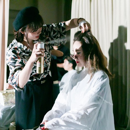 荻山 拓也が撮影した「美容の専門学校でのイベント撮影！」の写真