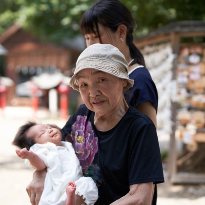 Actが撮影したお宮参りの写真