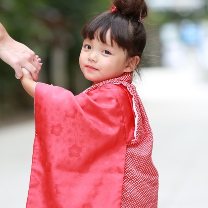 出張撮影HUG TIMEが撮影した子供の記念写真(ロケーションフォト)