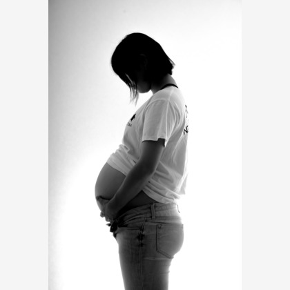 スタジオ　まるが撮影したマタニティフォトの写真