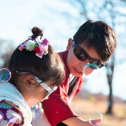 ゆのみふぉとが出張撮影した「自然な姿や笑顔」の家族写真