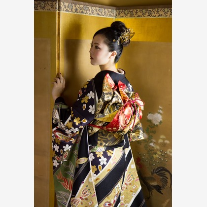 スマイルハンターが出張撮影した家族写真(キッズ,ベビーフォト)などが写った「成人式フォト」の家族写真