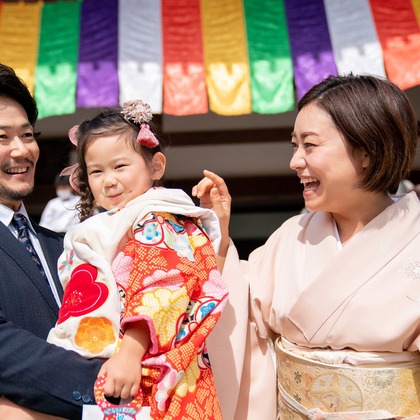 杉森 茂夫 (Photo Studio SS)が出張撮影した「七五三、お宮参り、家族写真」の家族写真