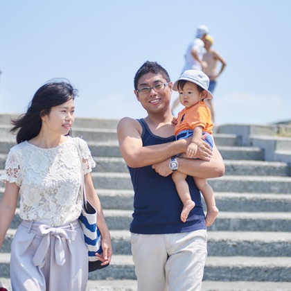 Michiharu GUNJIが撮影した家族写真の出張撮影の写真