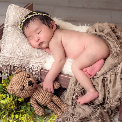 AXiS Photo Servise 藤井靖史が出張撮影したシャツ, ビーチの人々, 自然の中の人々が写ったニューボーンフォトの写真