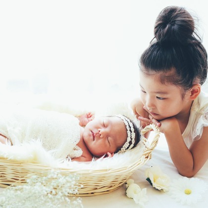 出張撮影HUG TIMEが撮影したスタジオ撮影の写真