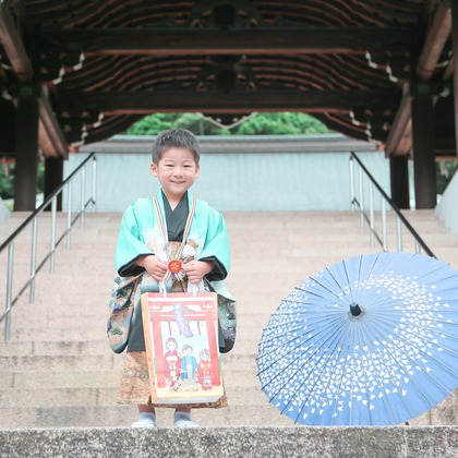 K.しんやが撮影したお宮参りの写真
