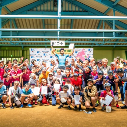 代表　安保　直紀が撮影した「自転車レース」の写真
