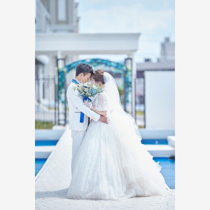 大阪フォトファクトリーが撮影した「ウェディング前撮り」の写真