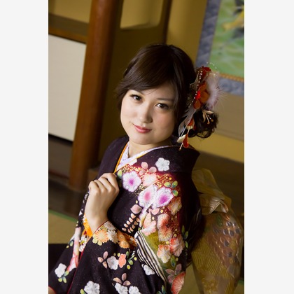 スマイルハンターが出張撮影した家族写真(キッズ,ベビーフォト)などが写った「成人式フォト」の家族写真