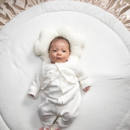 岩坪眞一郎が出張撮影した「下関お宮参り」の家族写真