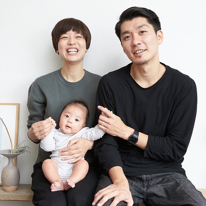 岩瀬泰治が撮影した家族写真の出張撮影の写真