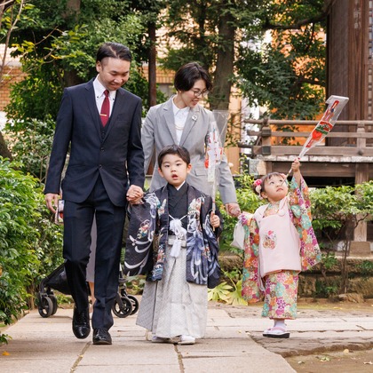 猫田晃広が撮影した家族写真の出張撮影/七五三フォト/お宮参りの写真