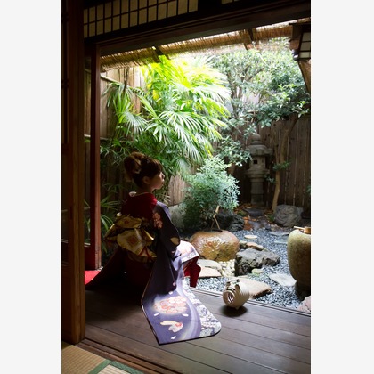 スマイルハンターが出張撮影した家族写真(キッズ,ベビーフォト)などが写った「成人式フォト」の家族写真