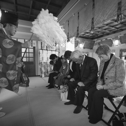 Catering Photo Studio Wagonが出張撮影した「七五三」の家族写真