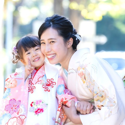 Minminが出張撮影した「七五三」の家族写真