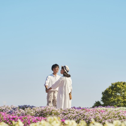 吉本悠哉が撮影した「ウェディング前撮り」の写真