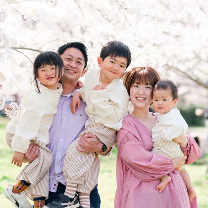 moufotoが撮影した家族写真の出張撮影の写真
