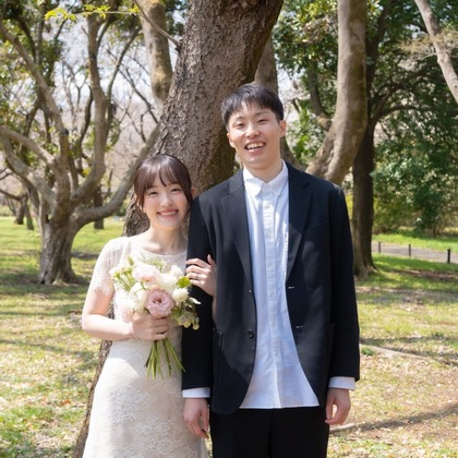 Photo of Wedding photo shoot at Showa Memorial Park taken by 鈴木美咲
